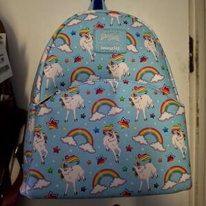 Loungefly Lisa Frank mini backpack